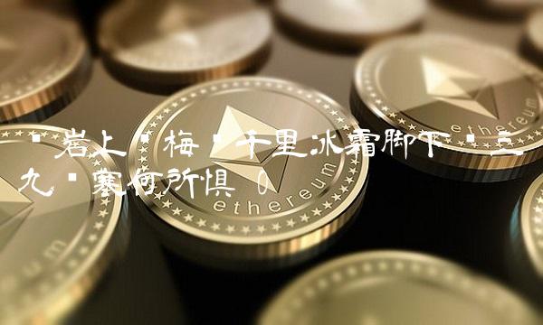 红岩上红梅开千里冰霜脚下踩三九严寒何所惧 0