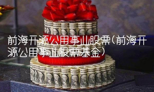 前海开源公用事业股票(前海开源公用事业股票基金)