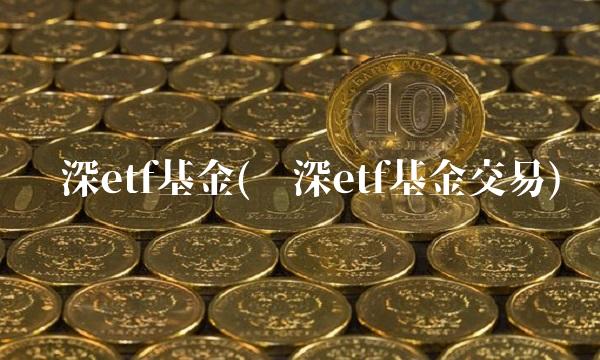 沪深etf基金(沪深etf基金交易)