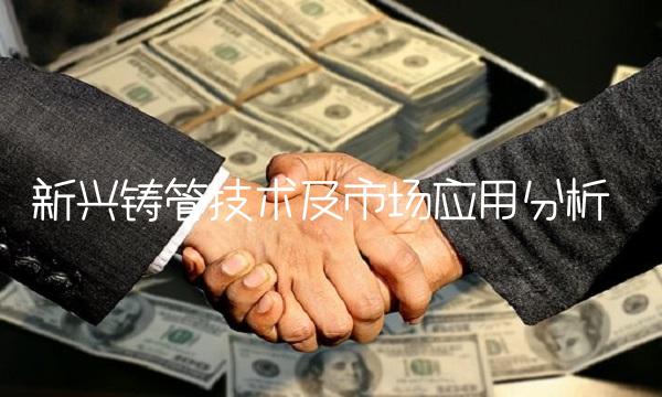 新兴铸管技术及市场应用分析