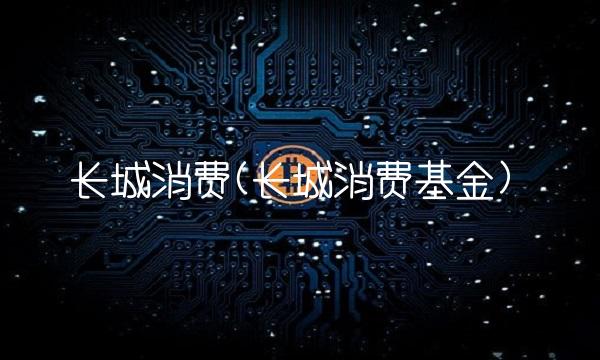 长城消费(长城消费基金)