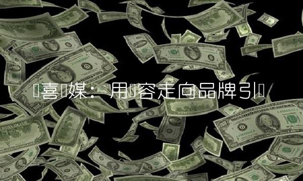 欢喜传媒：用内容走向品牌引领