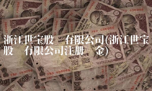 浙江世宝股份有限公司(浙江世宝股份有限公司注册资金)