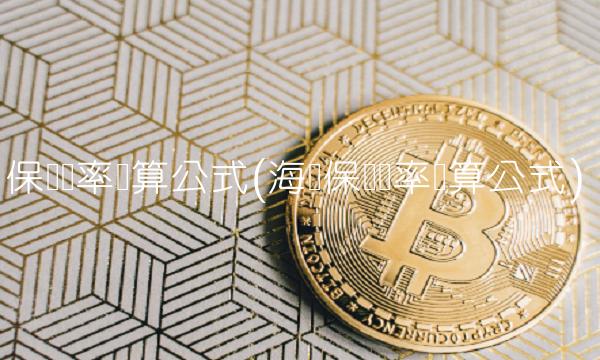 保险费率计算公式(海关保险费率计算公式)